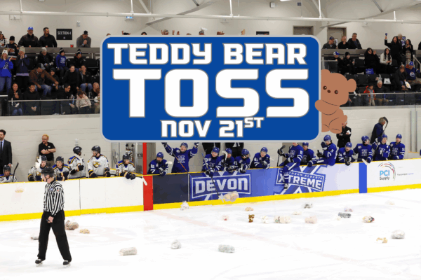 November 21: Teddy Bear Toss